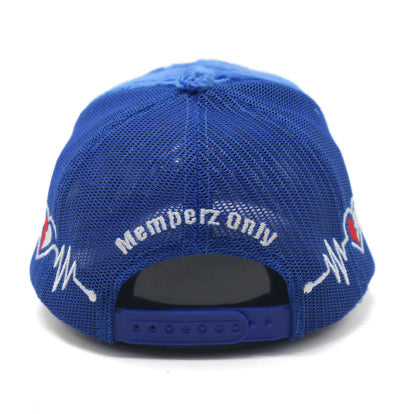 Blueberry Velvet Trucker Hat